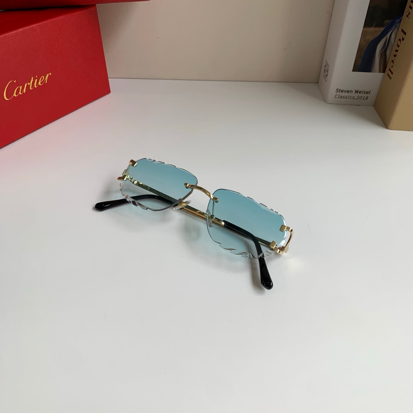 Cartier Fashion Silver Lens Sunglasses for Men & Women - 449533 - detail image 3
