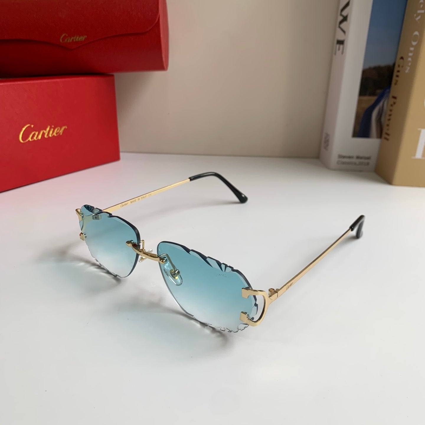 Cartier Fashion Silver Lens Sunglasses for Men & Women - 449533 - detail image 2