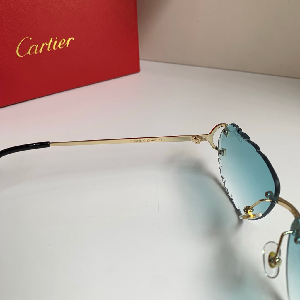 Cartier Fashion Silver Lens Sunglasses for Men & Women - 449533 - detail image 6