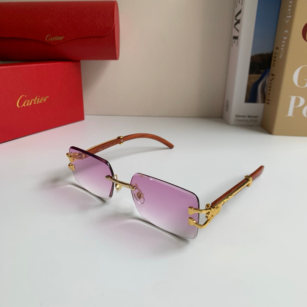 Cartier Fashion Silver Lens Sunglasses for Men & Women - 449563 - detail image 2
