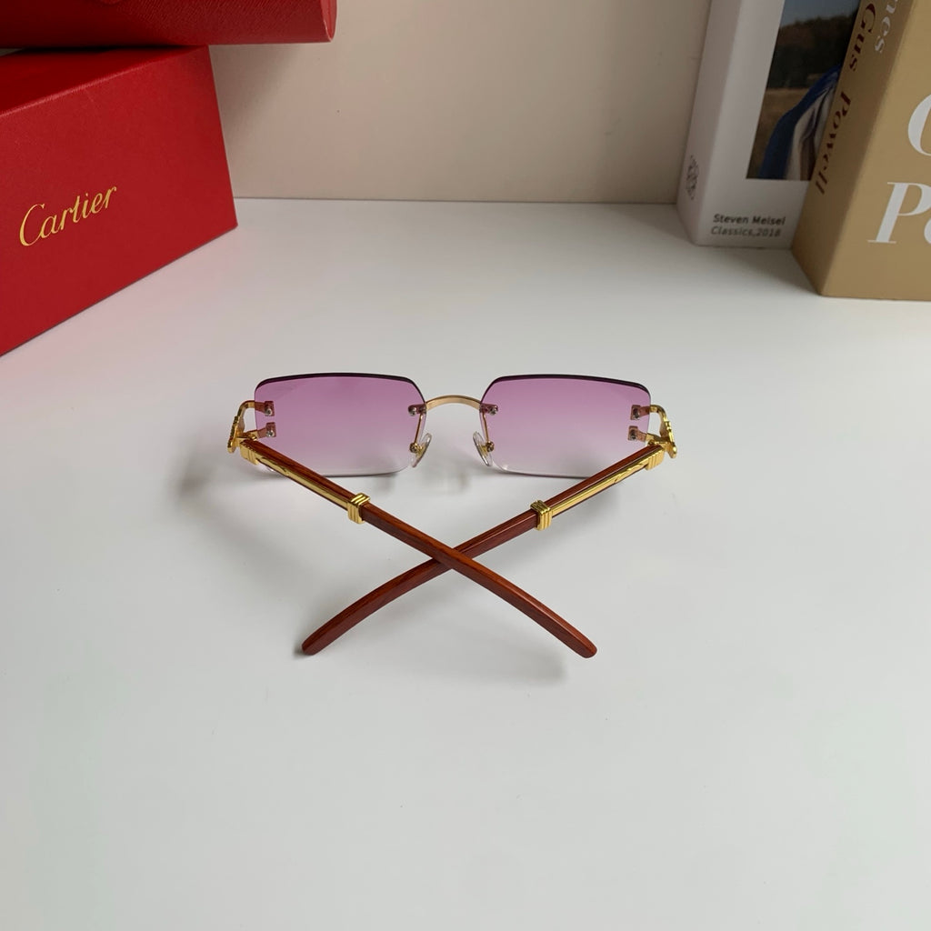 Cartier Fashion Silver Lens Sunglasses for Men & Women - 449563 - detail image 9