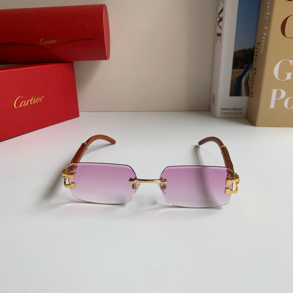 Cartier Fashion Silver Lens Sunglasses for Men & Women - 449563 - detail image 3