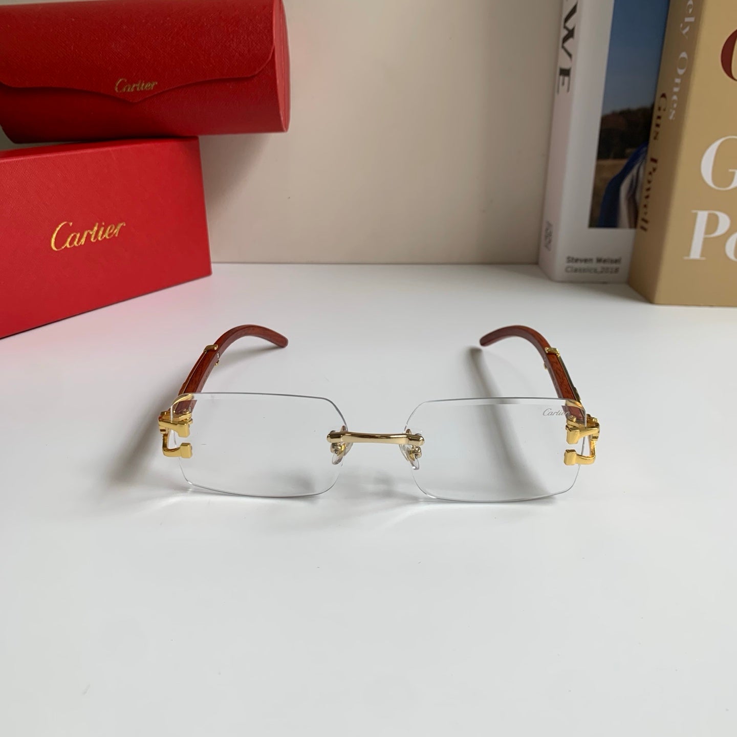Cartier Fashion Silver Lens Sunglasses for Men & Women - 449564 - detail image 3