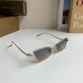 Bottega Veneta Metal Fashion Silver Lens Sunglasses for Men & Women - 449965