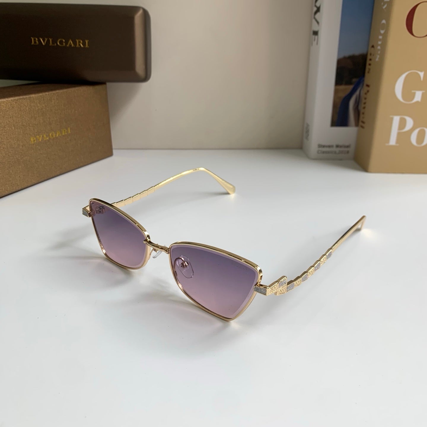Bottega Veneta Metal Fashion Silver Lens Sunglasses for Men & Women - 449966 - detail image 2