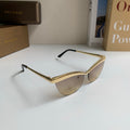 Bottega Veneta Cat-Eye Silver Lens Sunglasses for Men & Women - 372594