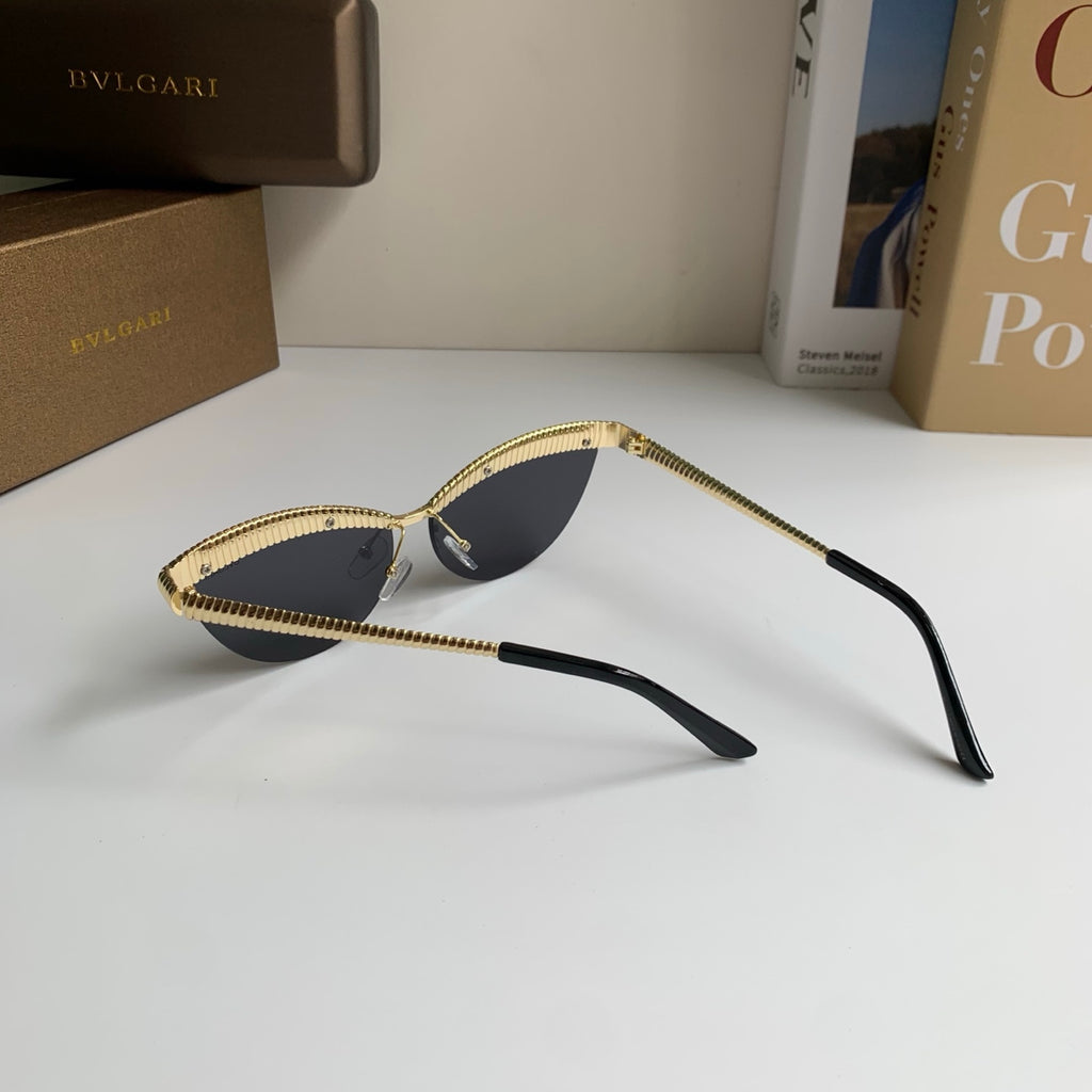 Bottega Veneta Cat-Eye Silver Lens Sunglasses for Men & Women - detail image 7