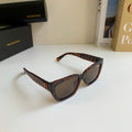 Balenciaga Square Black Lens Sunglasses for Men & Women - 466009