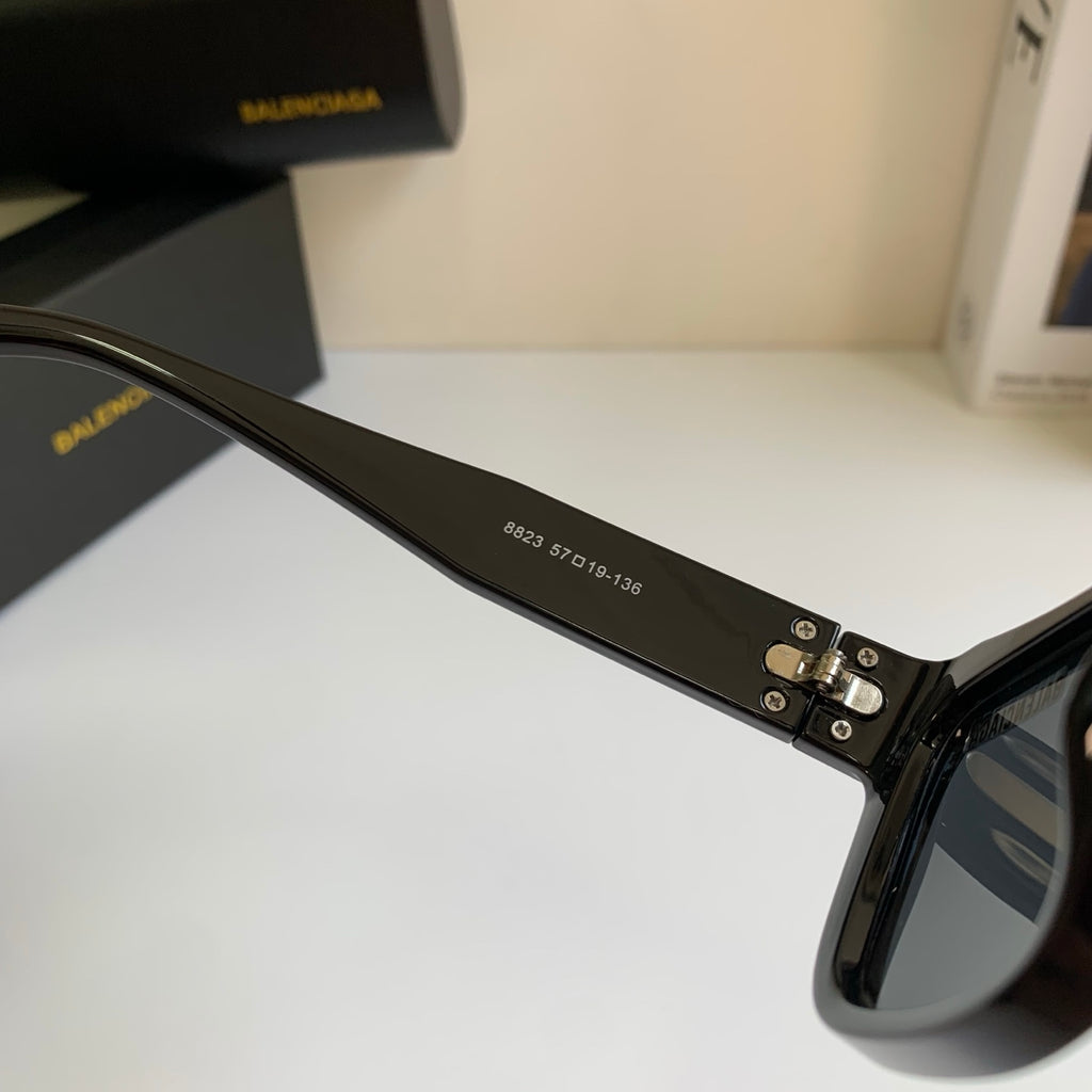 Balenciaga Square Black Lens Sunglasses for Men & Women - 372354 - detail image 6