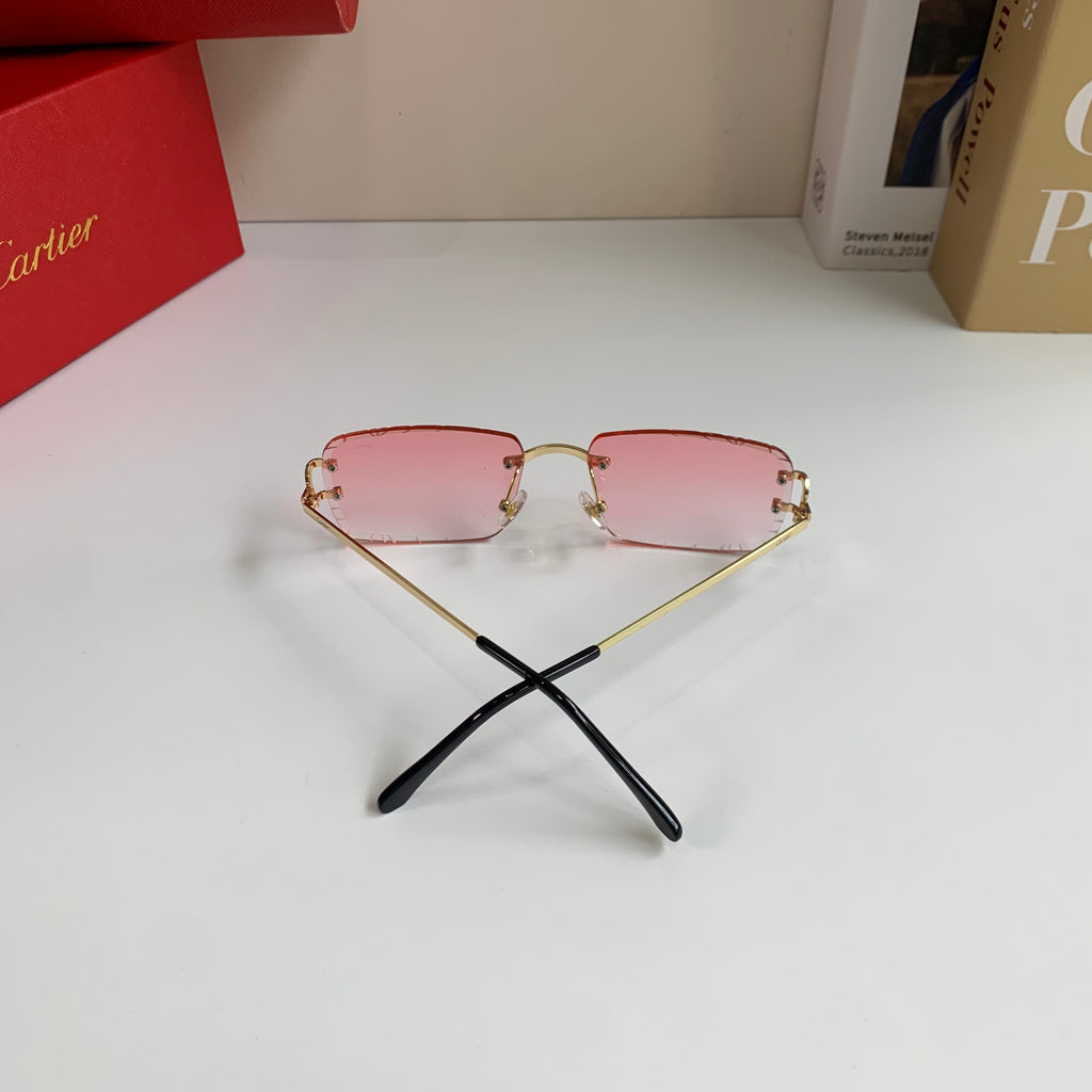 Cartier Metal Fashion Silver Lens Sunglasses for Men & Women - 465891 - detail image 8