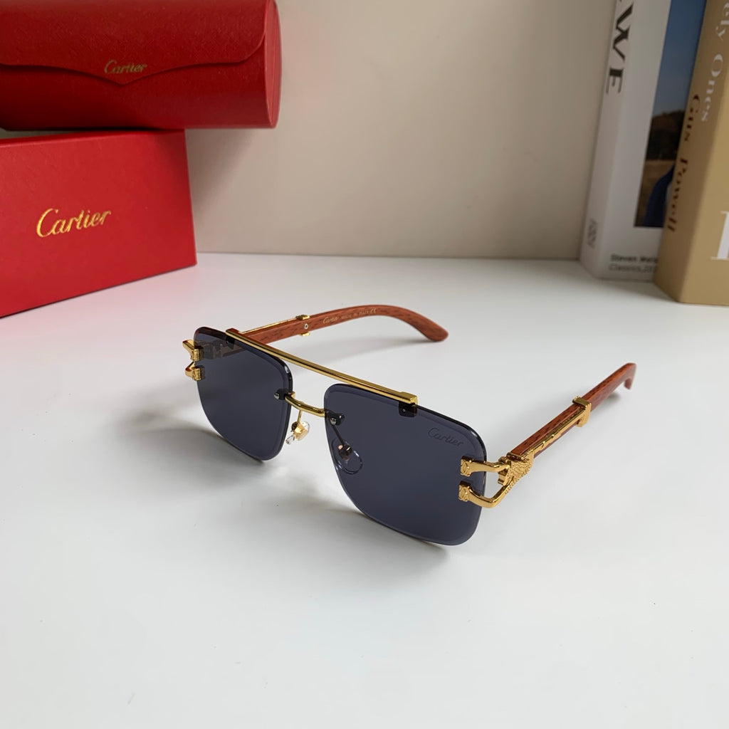 Cartier Fashion Silver Lens Sunglasses for Men & Women - 465744 - detail image 2