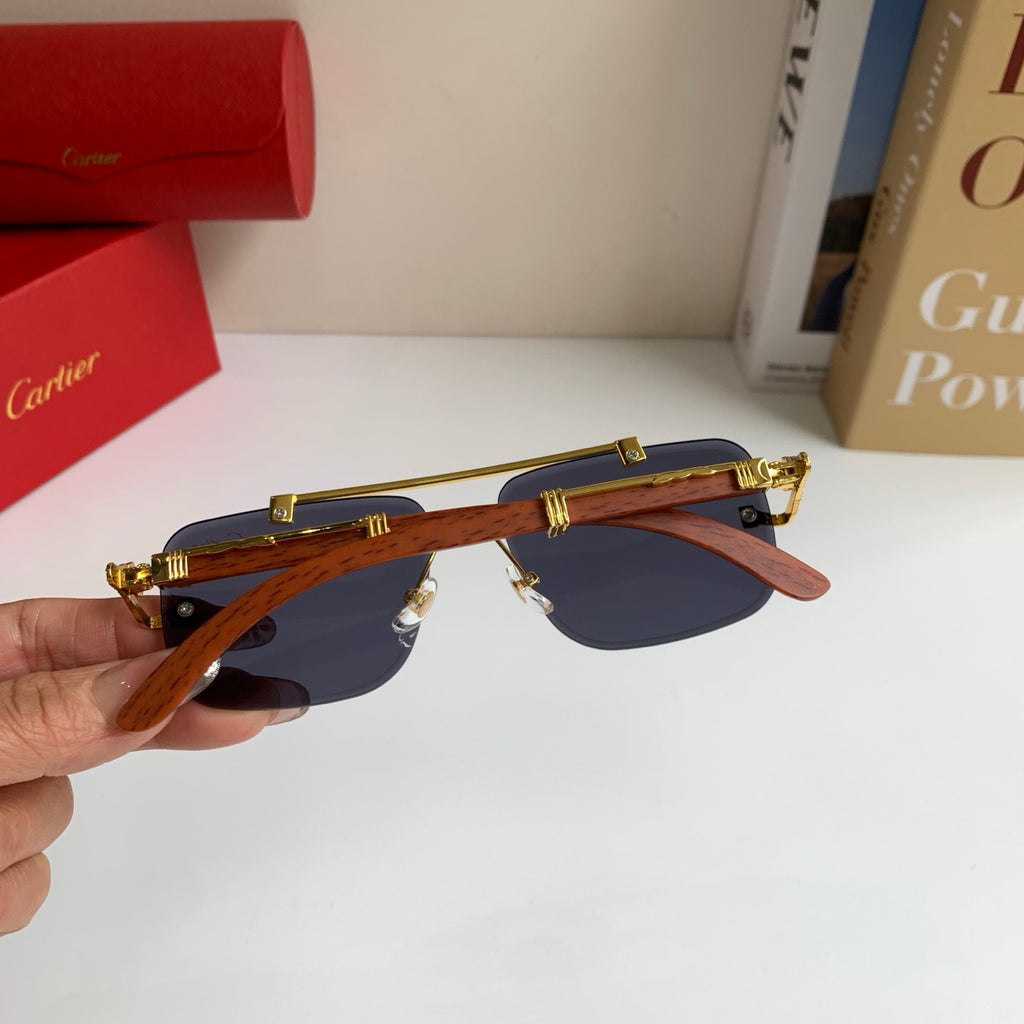 Cartier Fashion Silver Lens Sunglasses for Men & Women - 465744 - detail image 6