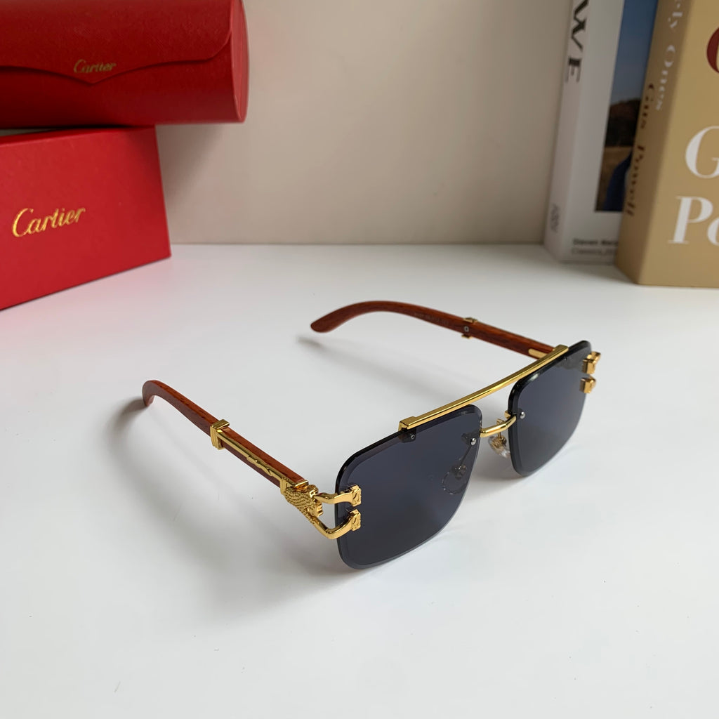 Cartier Fashion Silver Lens Sunglasses for Men & Women - 465744