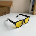 Burberry Square Yellow Lens Sunglasses for Men & Women - 382882
