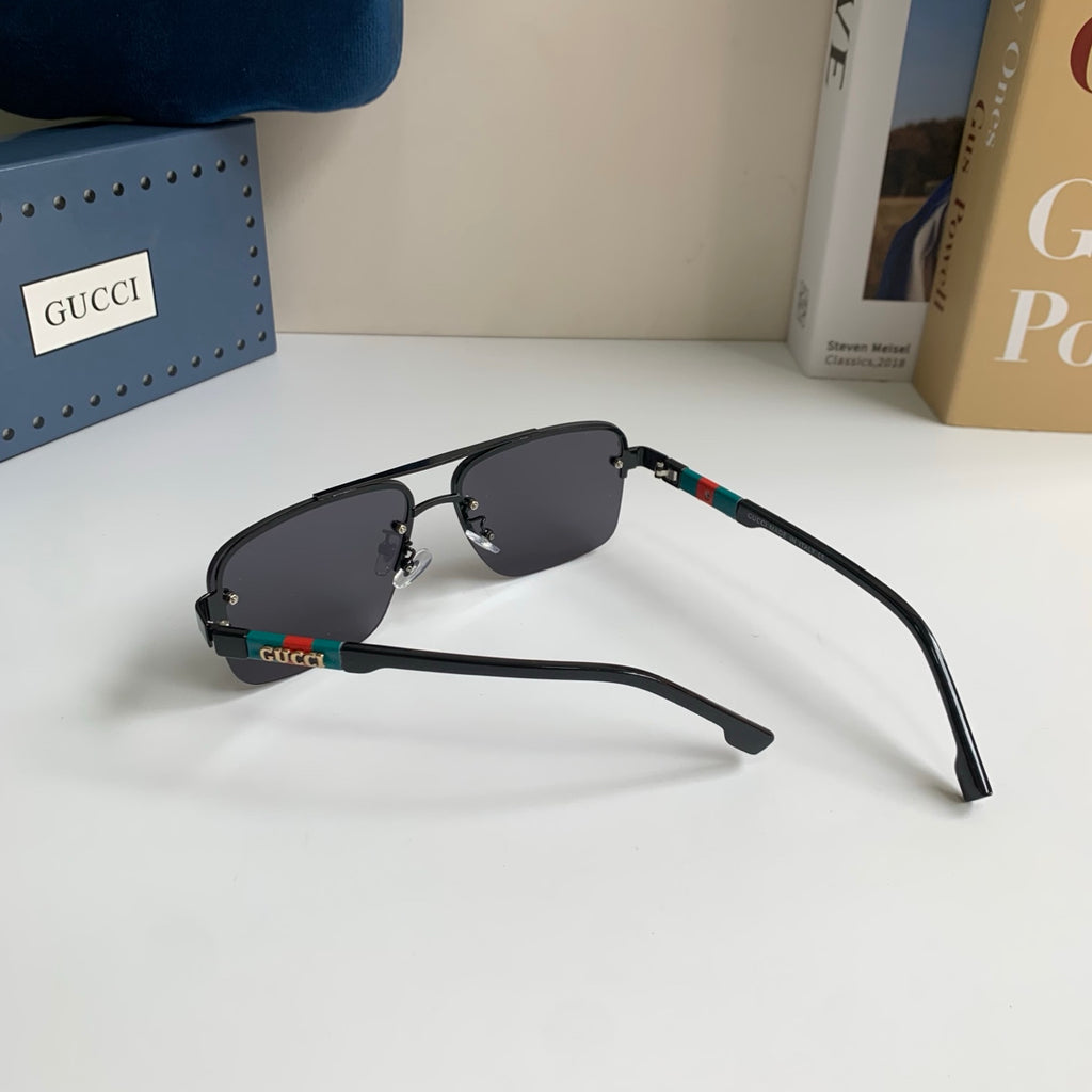 Gucci Metal Square Silver Lens Sunglasses for Men & Women - 464947 - detail image 8