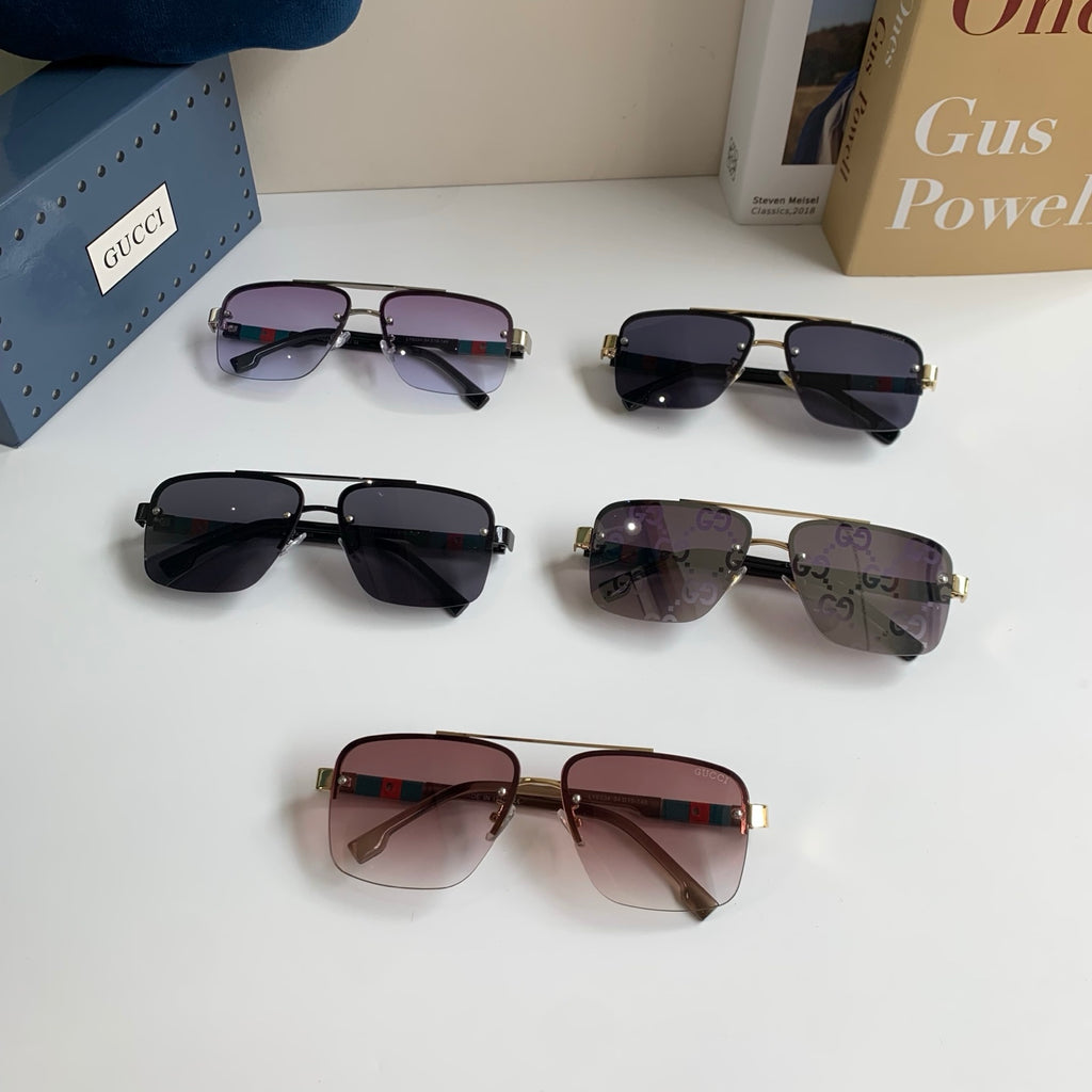 Gucci Metal Square Silver Lens Sunglasses for Men & Women - 464948 - detail image 9
