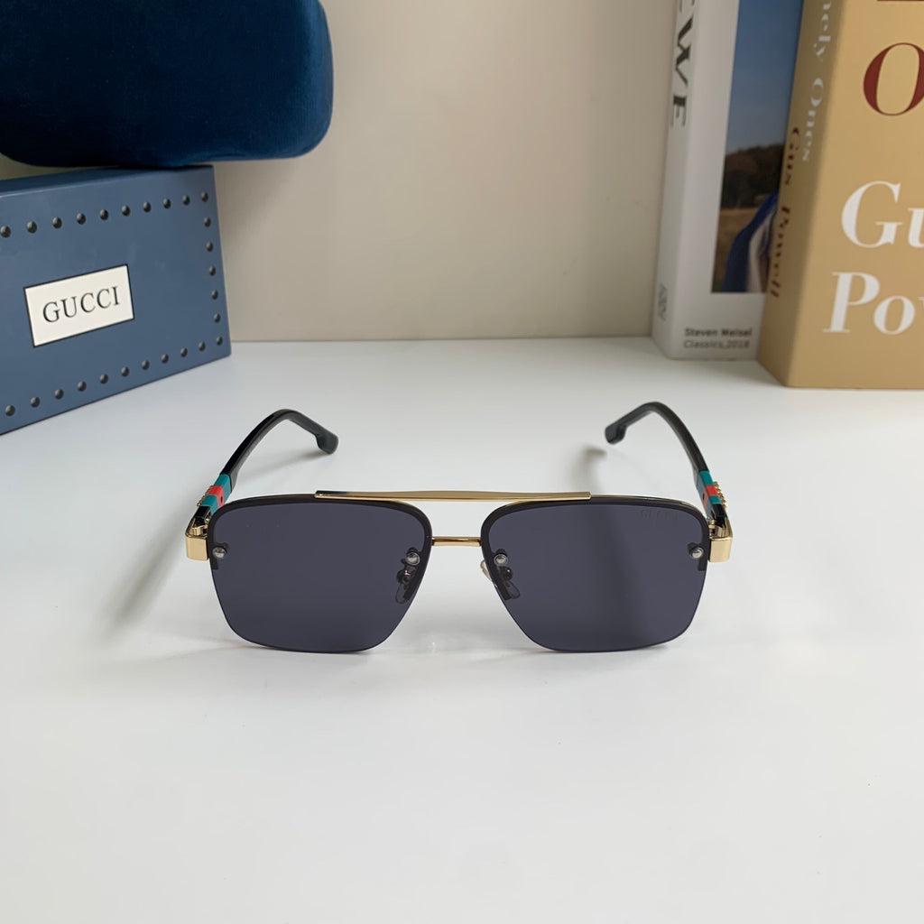 Gucci Metal Square Silver Lens Sunglasses for Men & Women - 464951 - detail image 3
