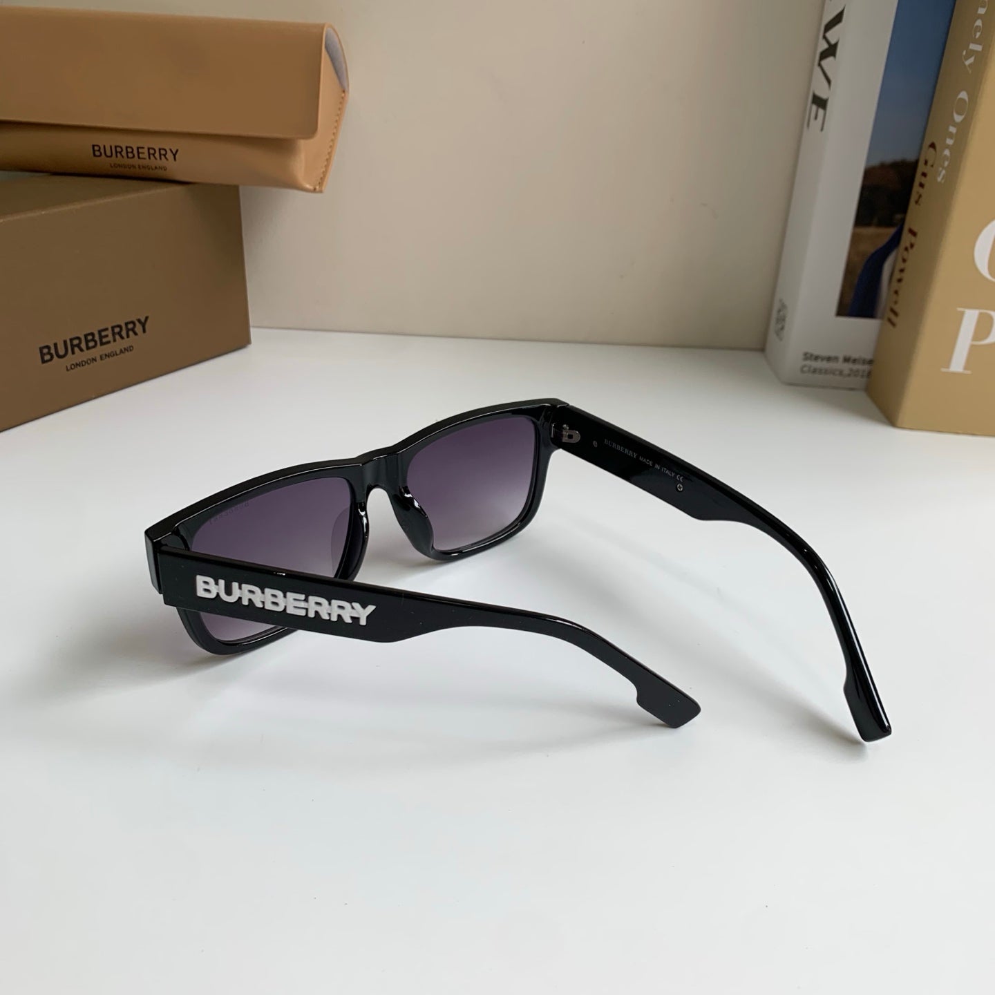 Burberry Square Silver Lens Sunglasses for Men & Women - 487404 - detail image 9