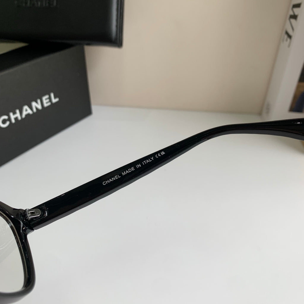 Chanel Blue-Light Fashion Silver Lens Sunglasses for Men & Women - 493618 - detail image 6