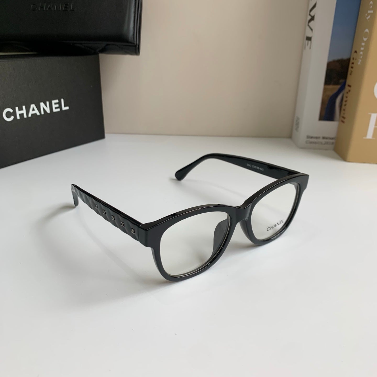 Chanel Blue-Light Fashion Silver Lens Sunglasses for Men & Women - 493618