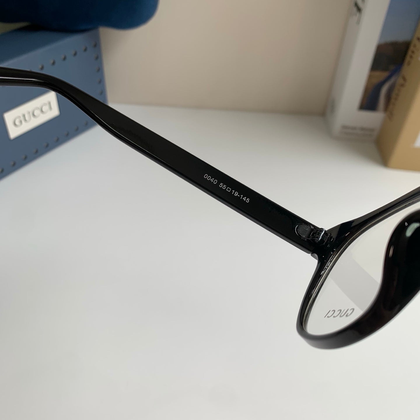 Gucci Square Silver Lens Sunglasses for Men & Women - 493271 - detail image 6