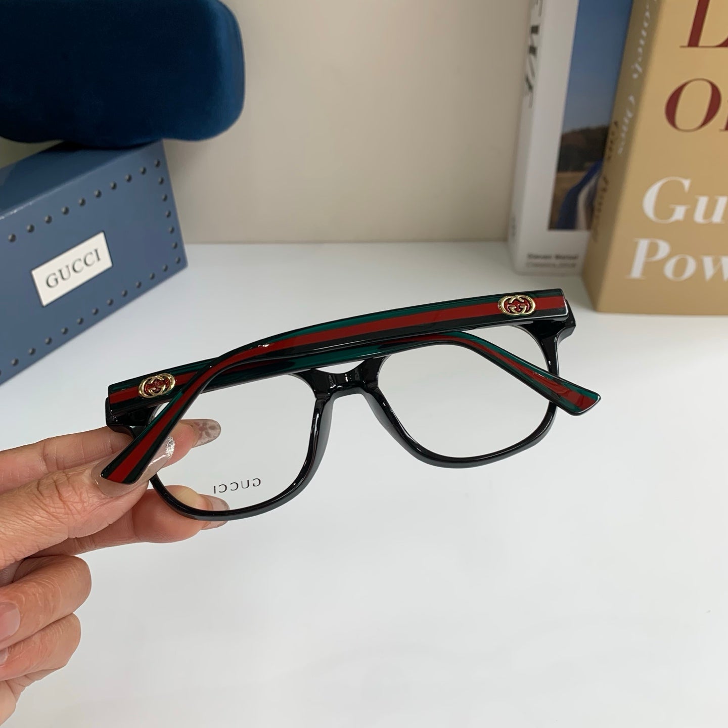 Gucci Square Silver Lens Sunglasses for Men & Women - detail image 6