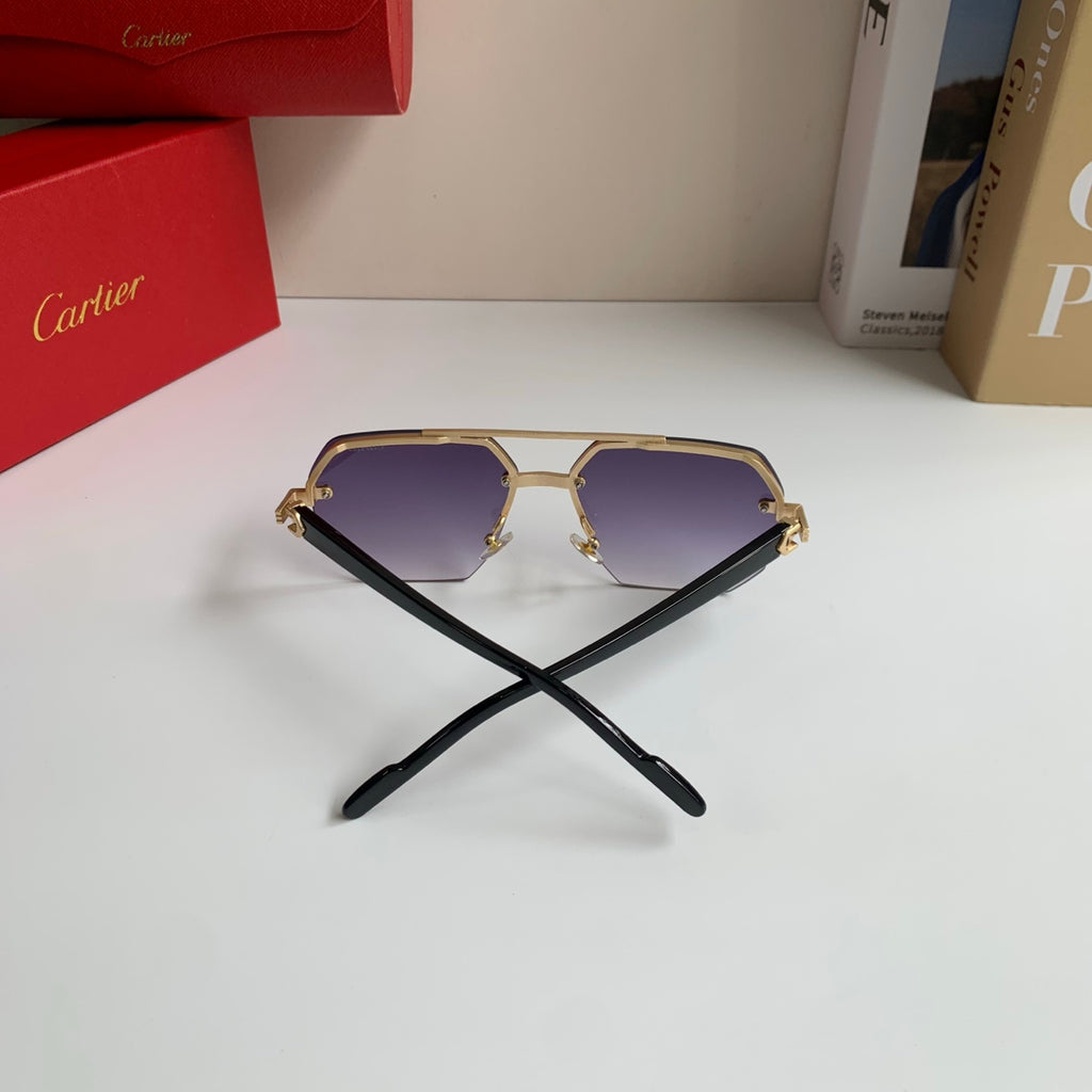 Cartier Square Silver Lens Sunglasses for Men & Women - 487400 - detail image 6