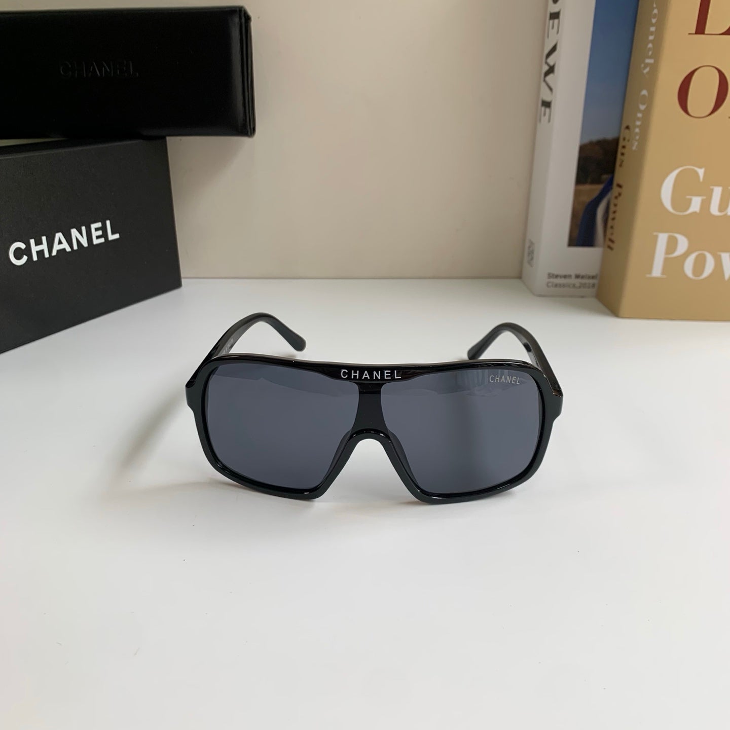 Chanel Square Silver Lens Sunglasses for Men & Women - 486644 - detail image 3