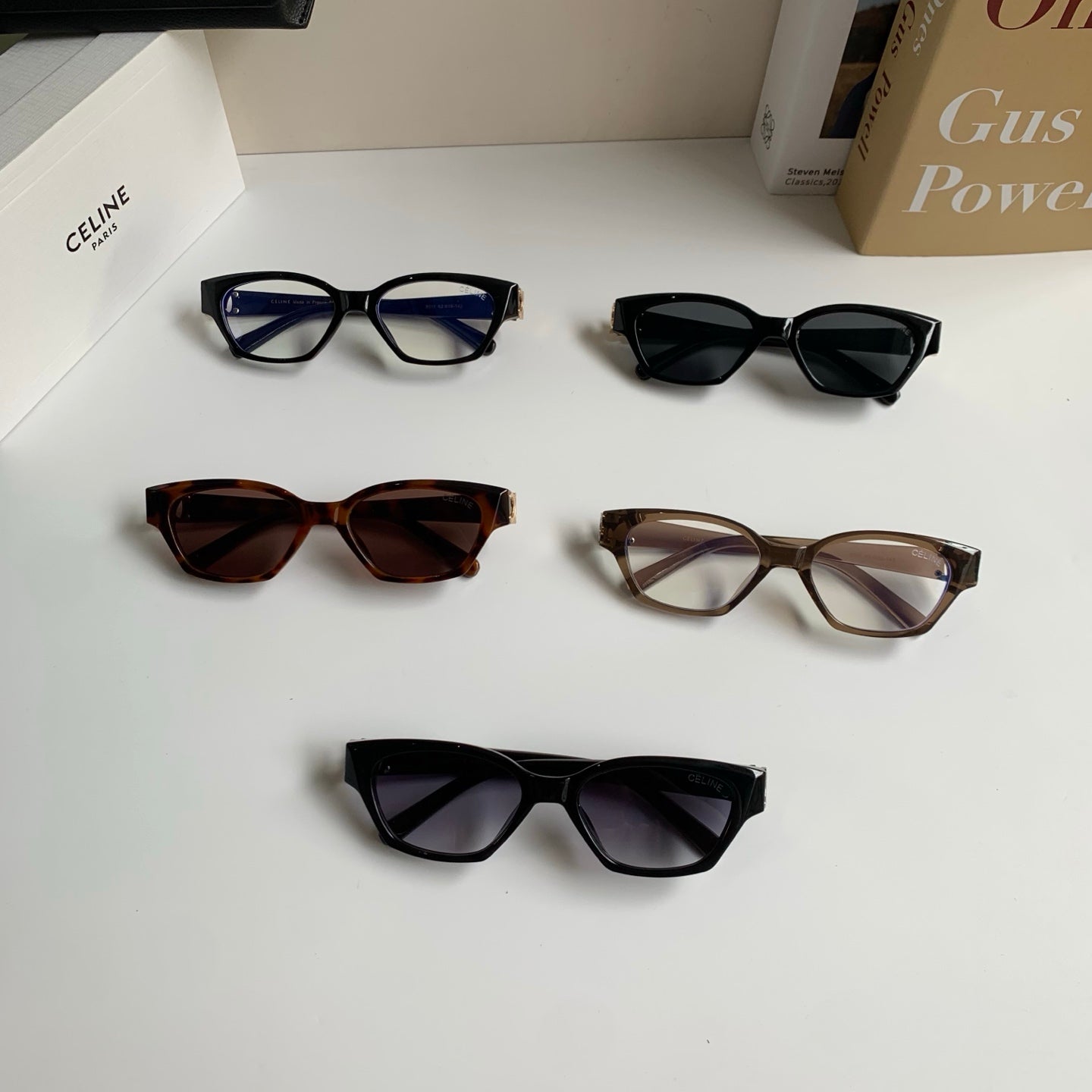 Celine Square Silver Lens Sunglasses for Men & Women - detail image 9