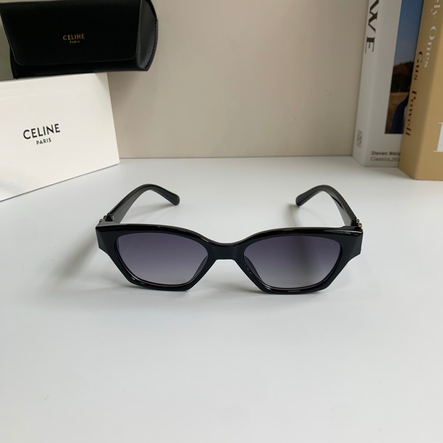 Celine Square Silver Lens Sunglasses for Men & Women - 486981 - detail image 3