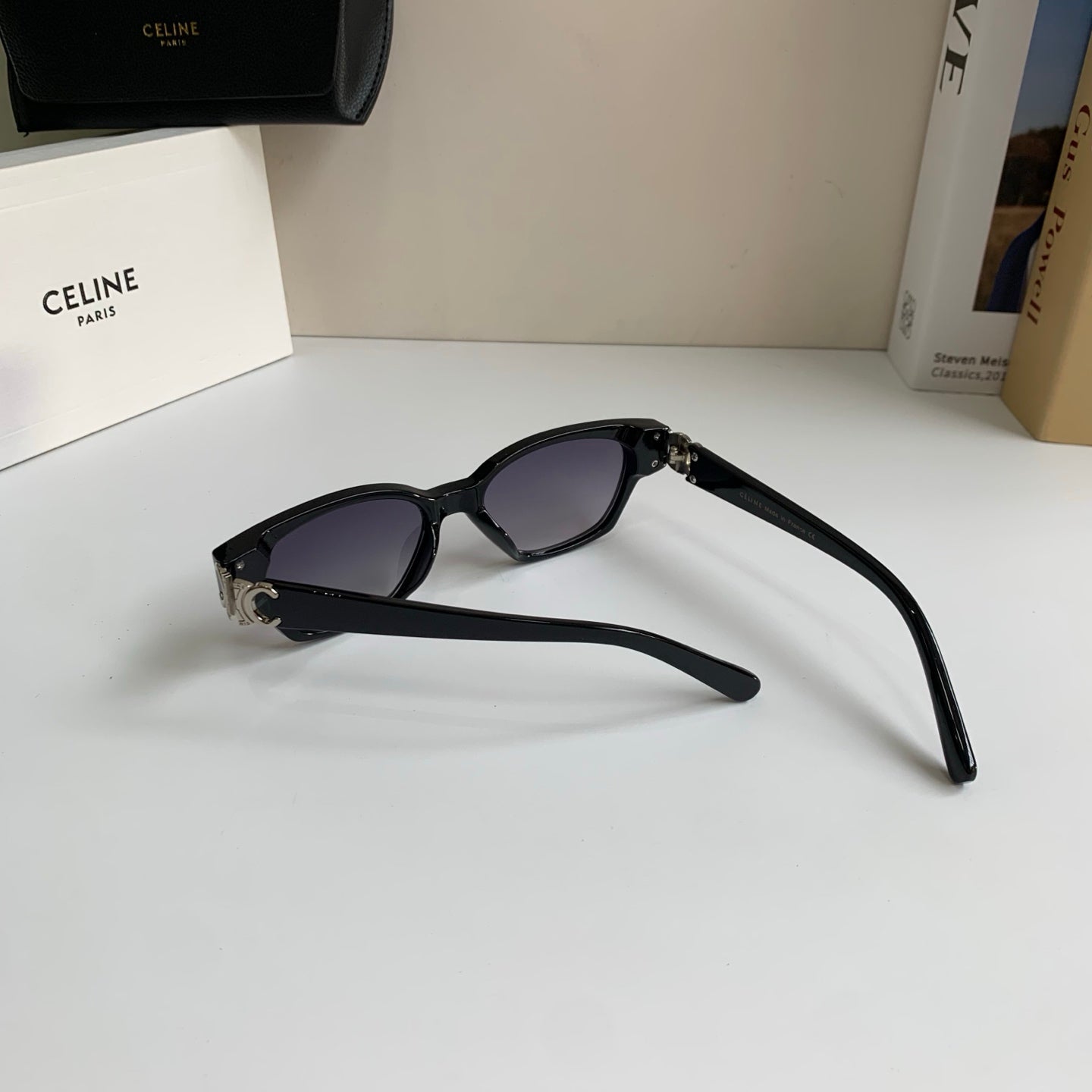 Celine Square Silver Lens Sunglasses for Men & Women - 486981 - detail image 8