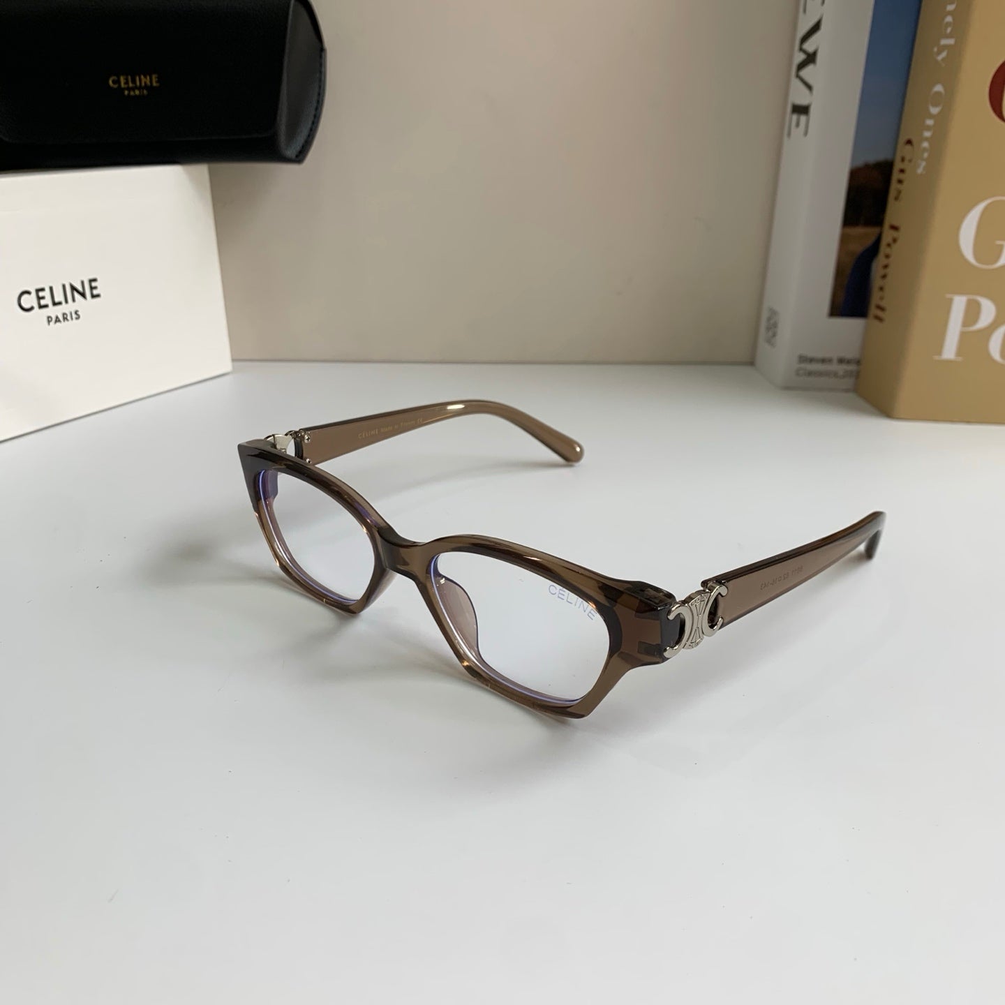 Celine Square Silver Lens Sunglasses for Men & Women - 415609 - detail image 2