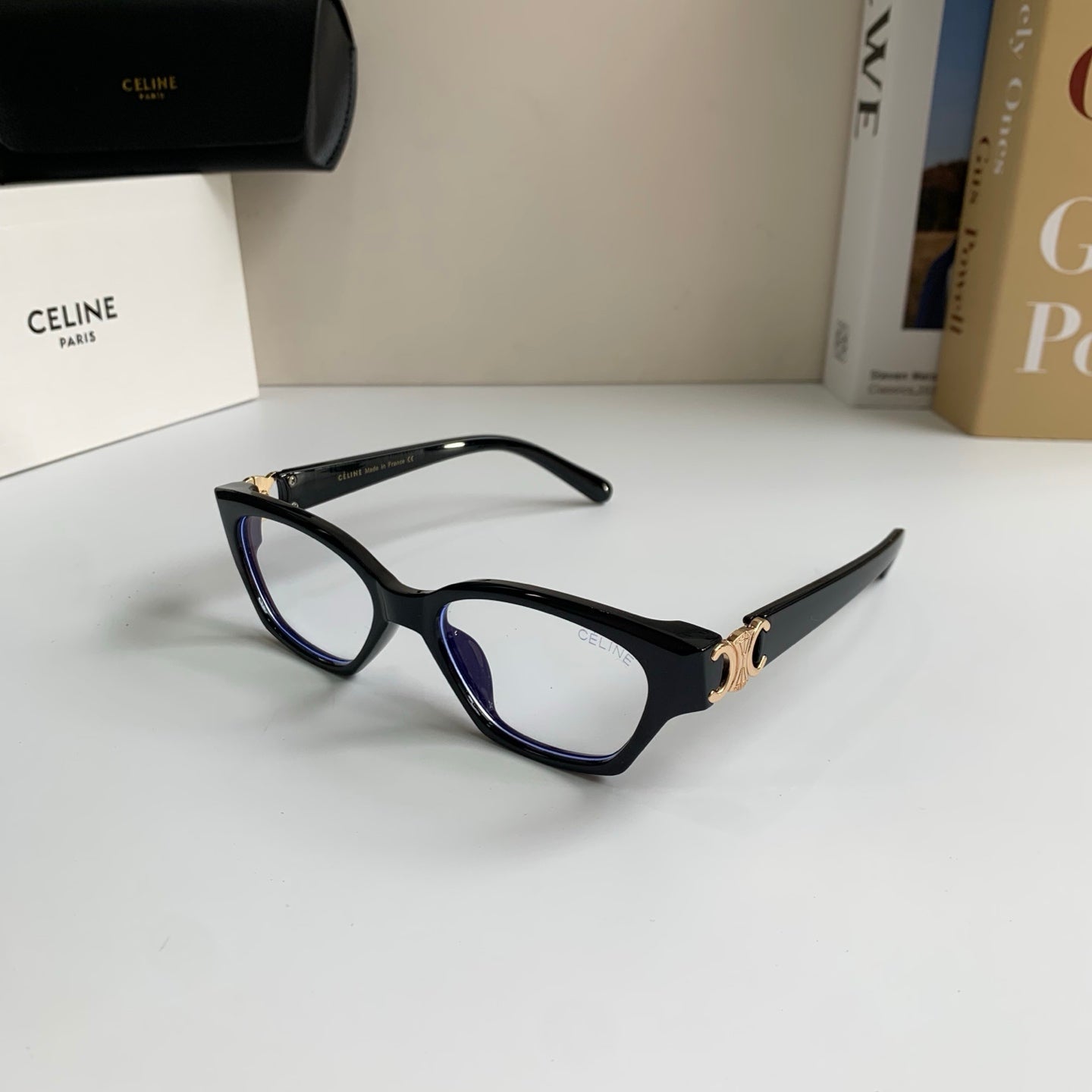 Celine Square Silver Lens Sunglasses for Men & Women - 486983 - detail image 2