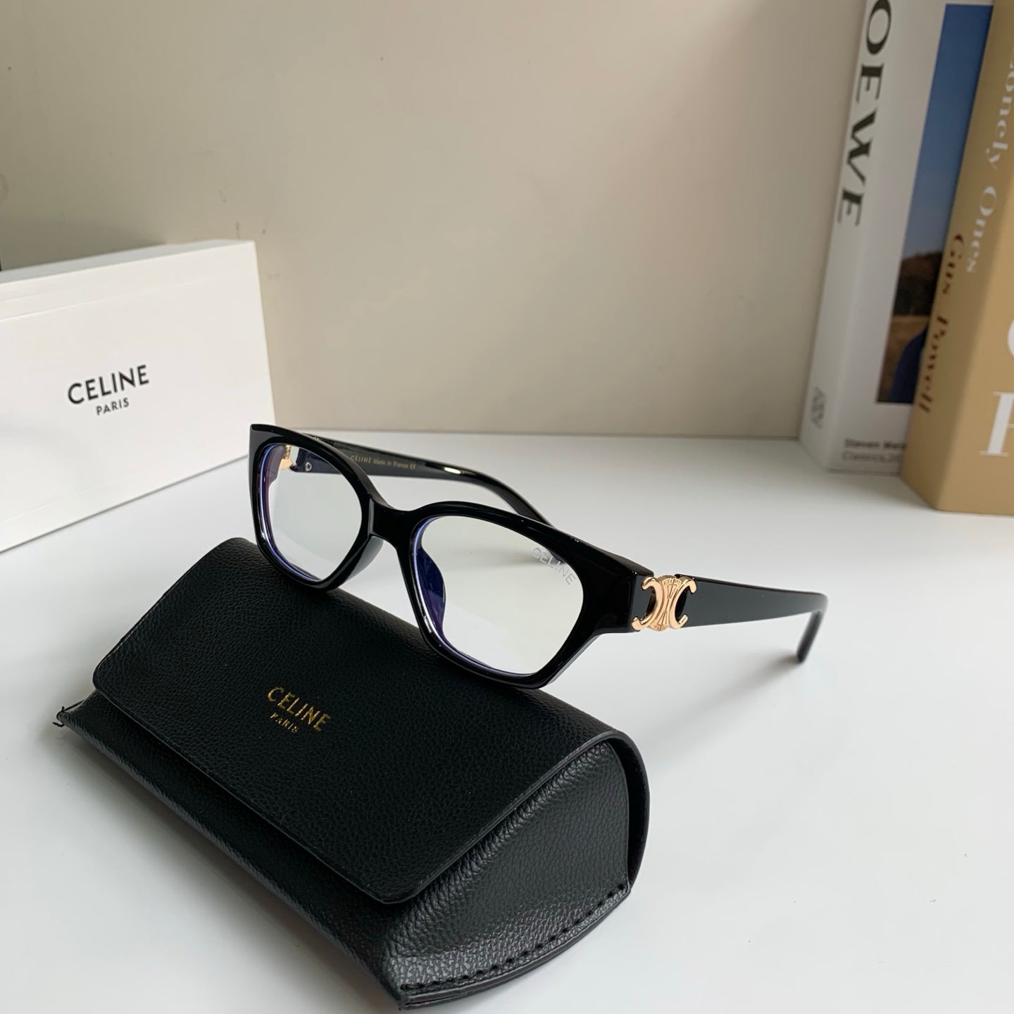 Celine Square Silver Lens Sunglasses for Men & Women - 486983 - detail image 4