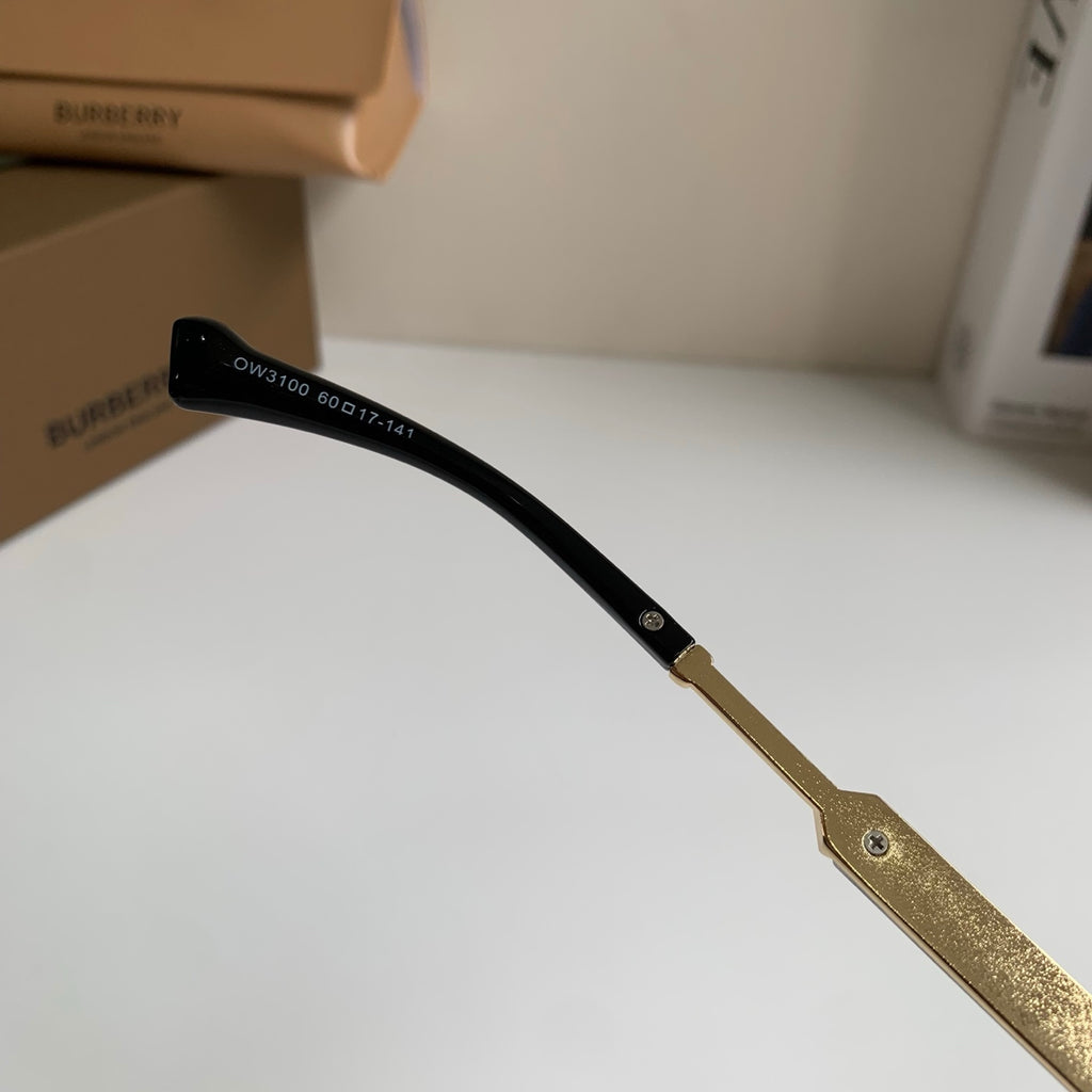 Burberry Metal Square Silver Lens Sunglasses for Men & Women - 432423 - detail image 8