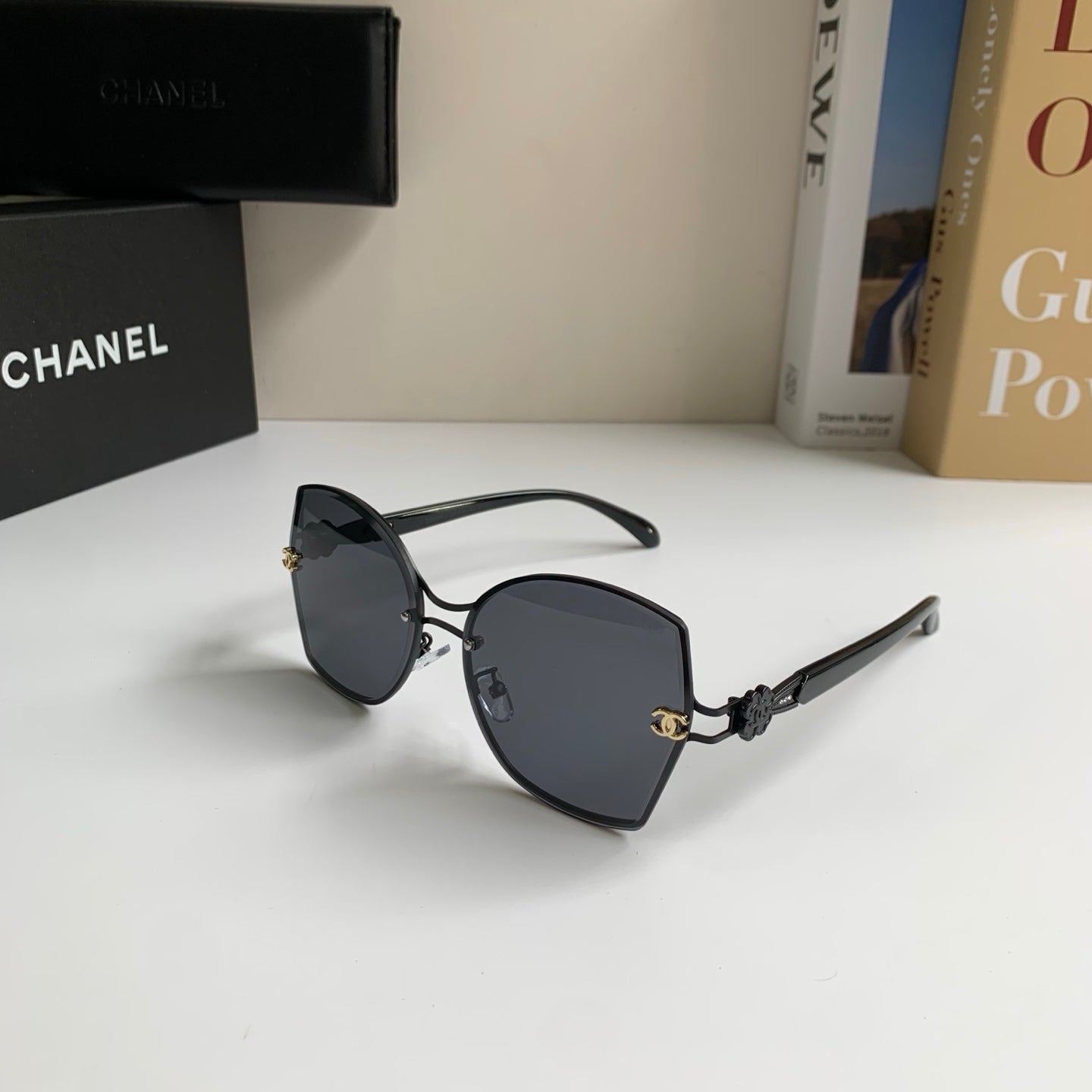 Chanel Square Silver Lens Sunglasses for Men & Women - 431620 - detail image 2