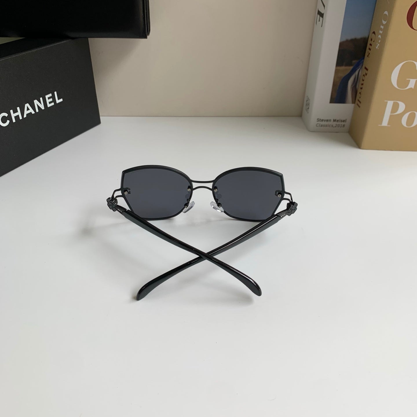 Chanel Square Silver Lens Sunglasses for Men & Women - 431620 - detail image 8