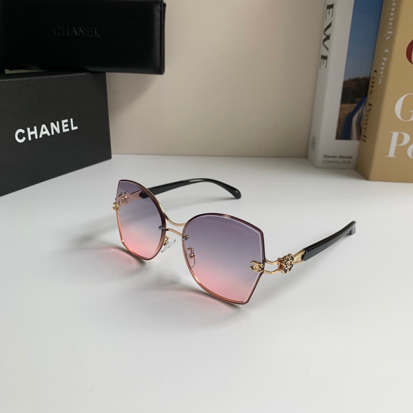 Chanel Square Silver Lens Sunglasses for Men & Women - 431622 - detail image 2