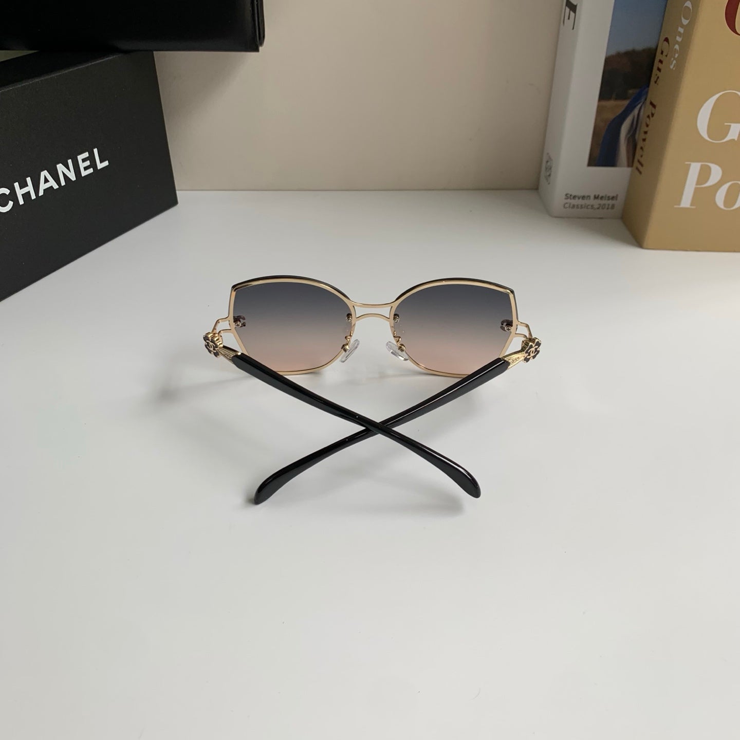 Chanel Square Silver Lens Sunglasses for Men & Women - 431624 - detail image 7