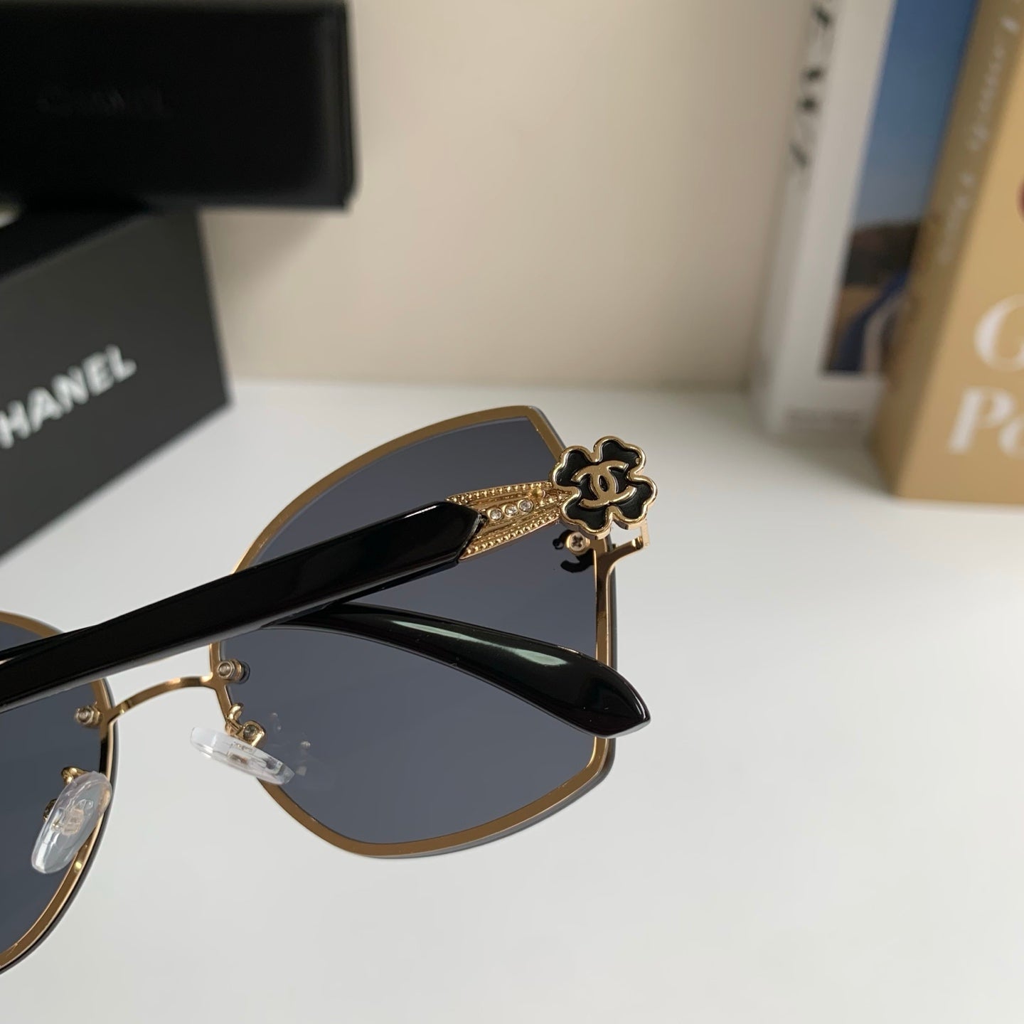 Chanel Square Silver Lens Sunglasses for Men & Women - 431625 - detail image 7