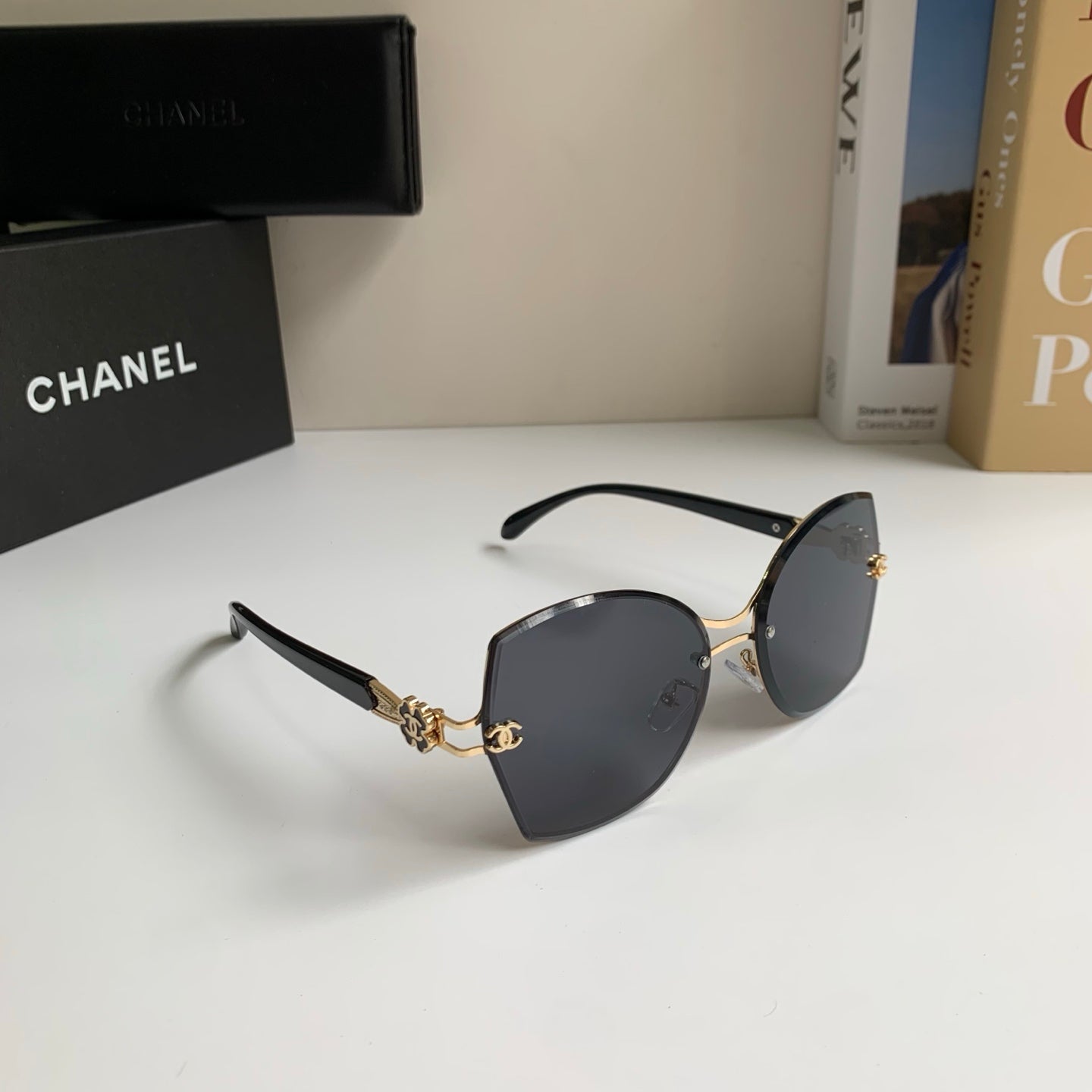 Chanel Square Silver Lens Sunglasses for Men & Women - 431625