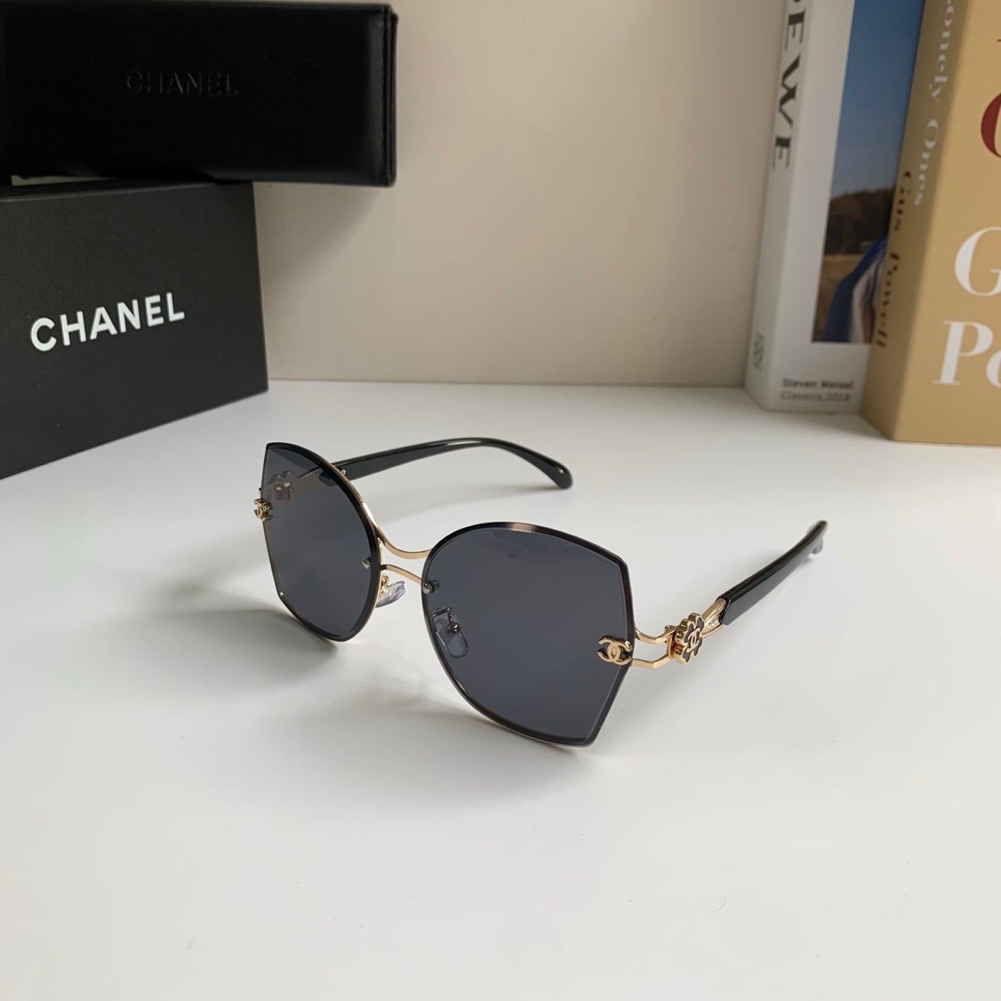 Chanel Square Silver Lens Sunglasses for Men & Women - 431625 - detail image 2