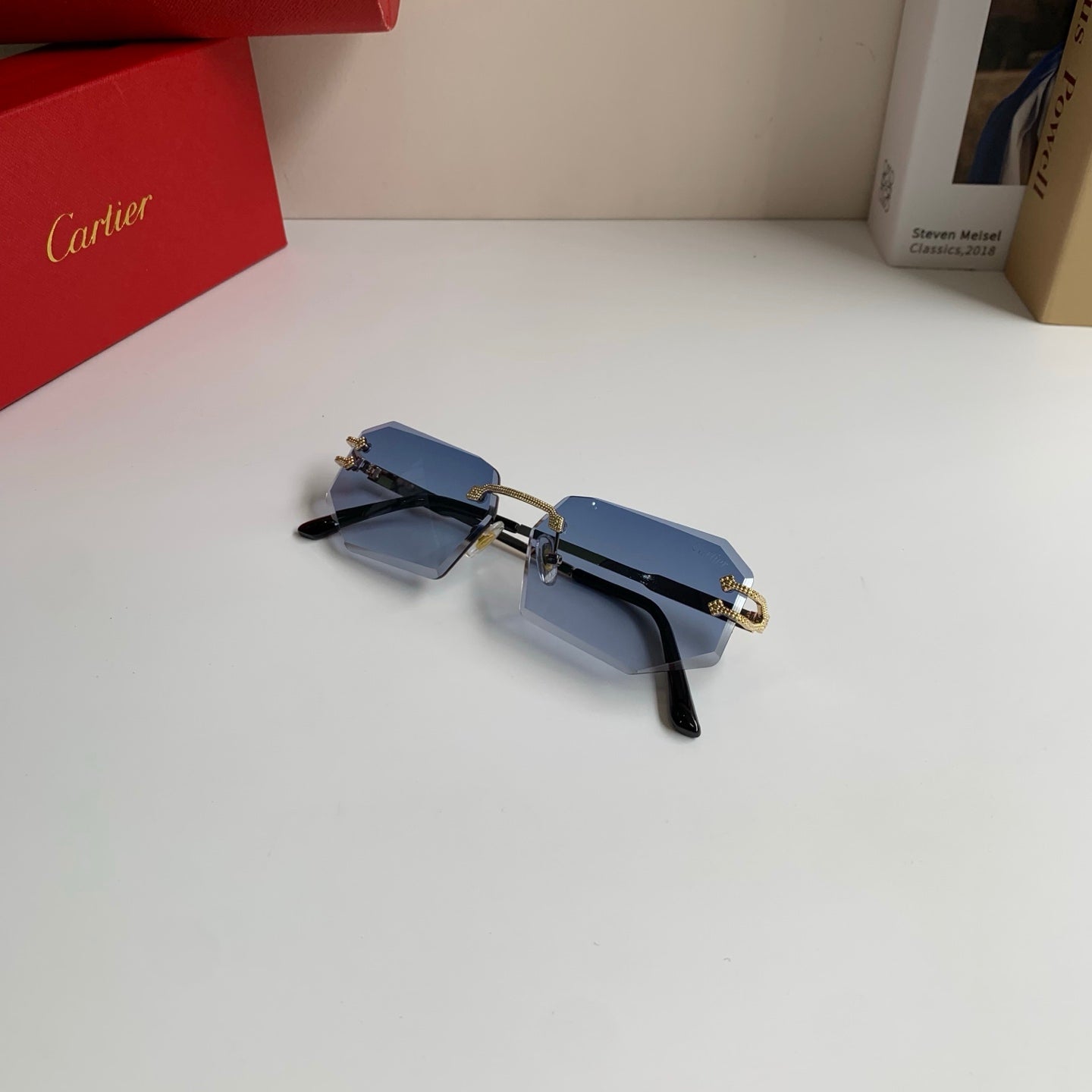 Cartier Fashion Silver Lens Sunglasses for Men & Women - 432272 - detail image 4