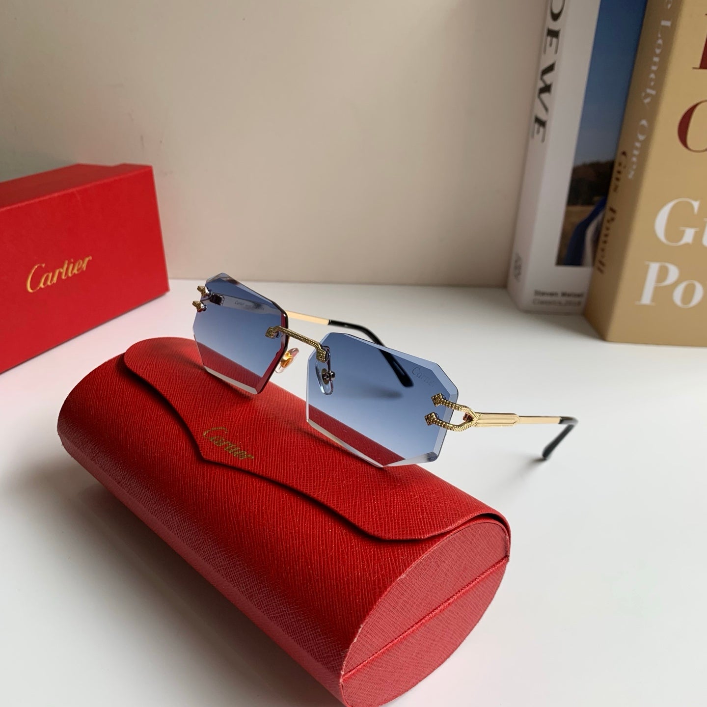 Cartier Fashion Silver Lens Sunglasses for Men & Women - 432272 - detail image 5