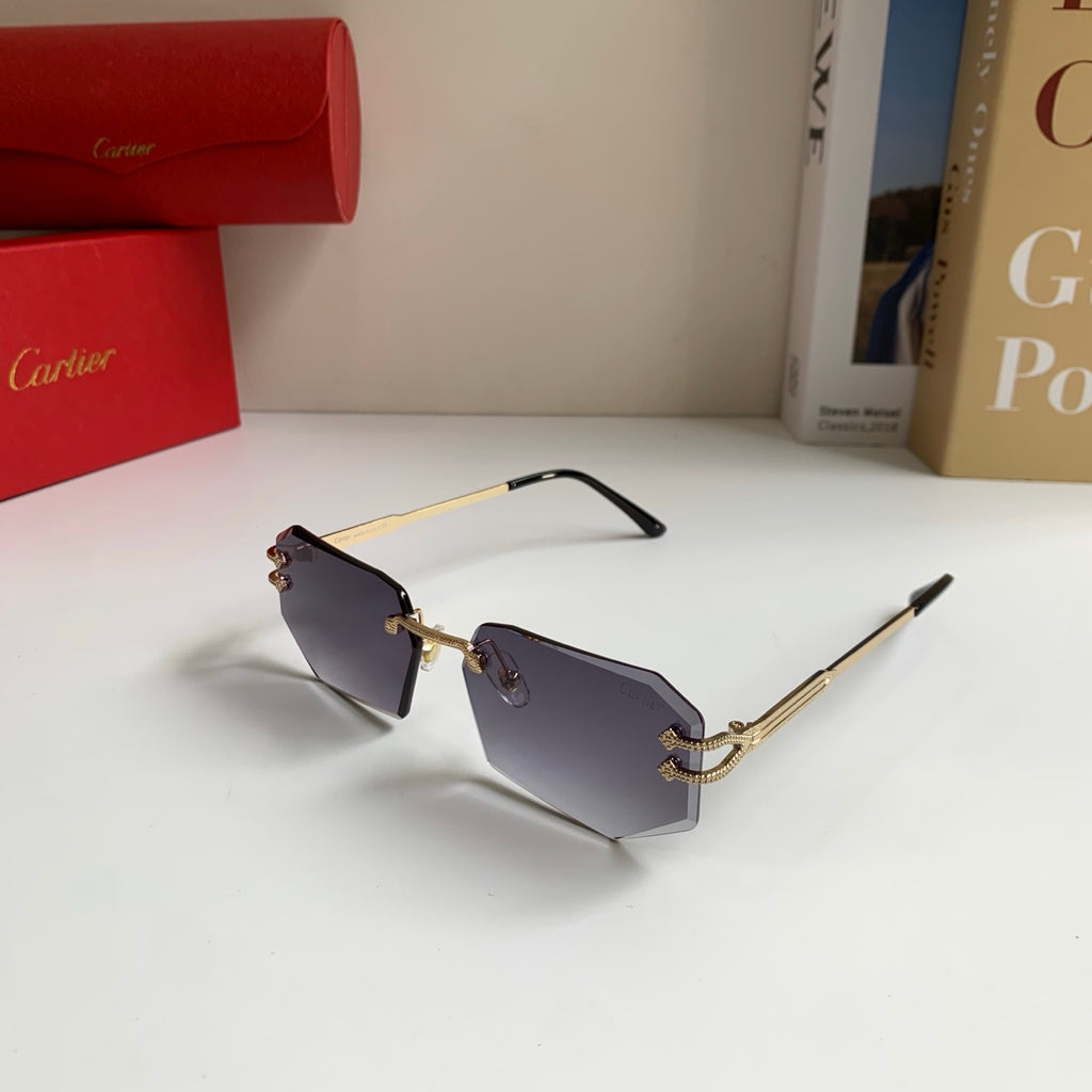 Cartier Fashion Silver Lens Sunglasses for Men & Women - 432274 - detail image 2
