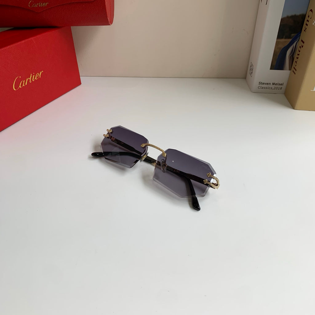 Cartier Fashion Silver Lens Sunglasses for Men & Women - 432274 - detail image 4