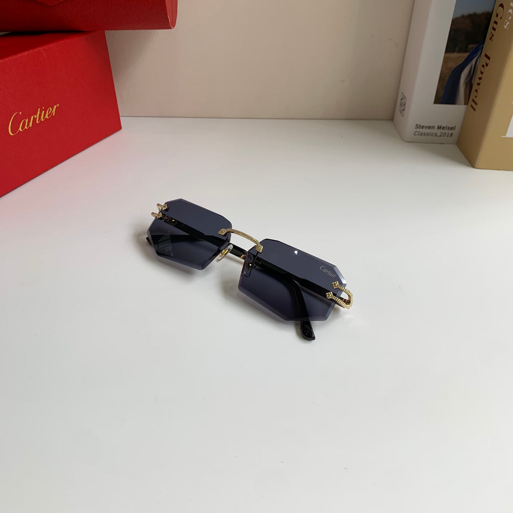 Cartier Fashion Silver Lens Sunglasses for Men & Women - 432276 - detail image 4