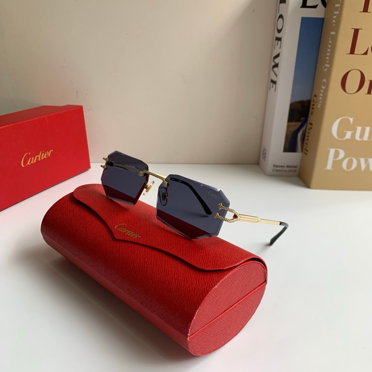 Cartier Fashion Silver Lens Sunglasses for Men & Women - 432276 - detail image 5