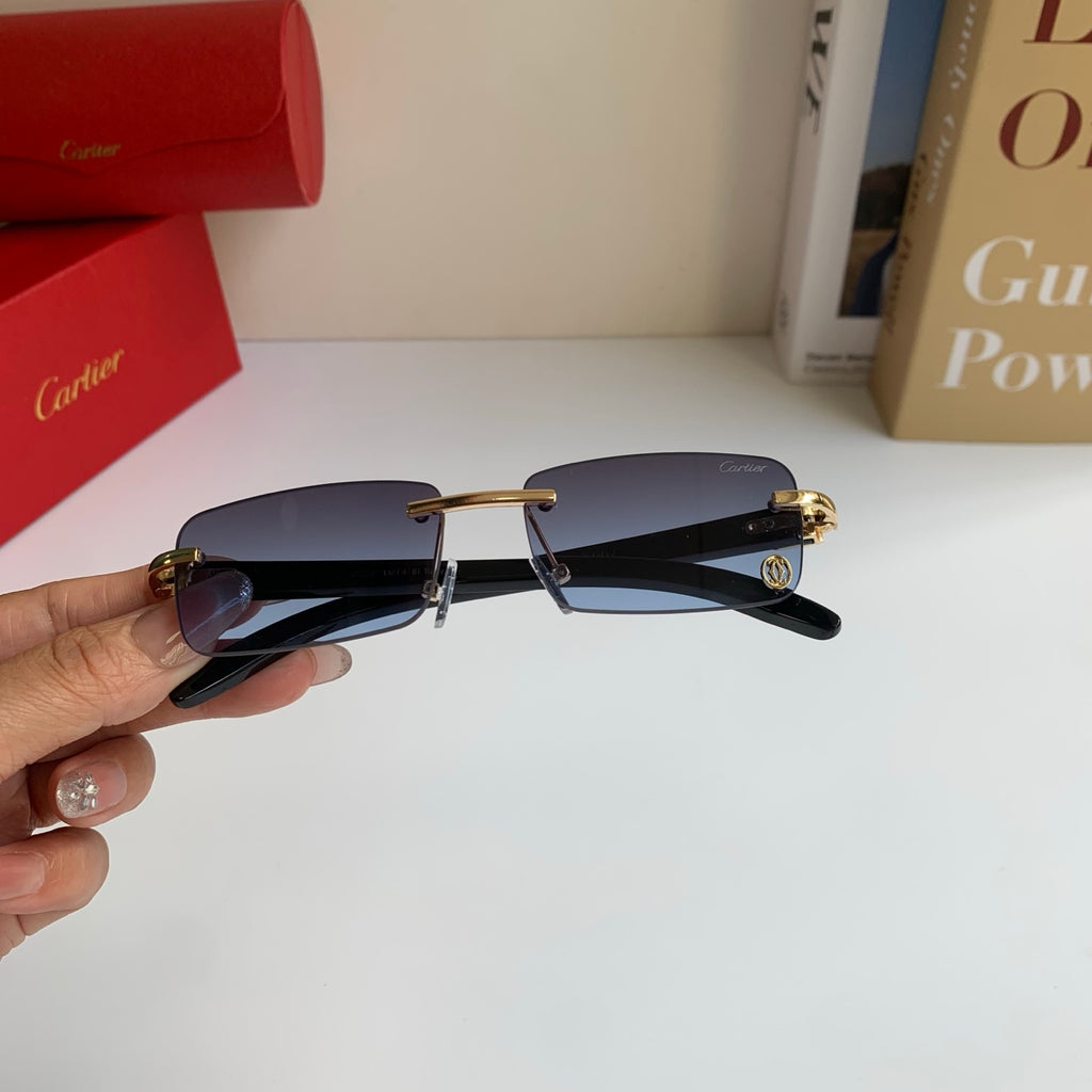 Cartier Fashion Silver Lens Sunglasses for Men & Women - 449470 - detail image 4