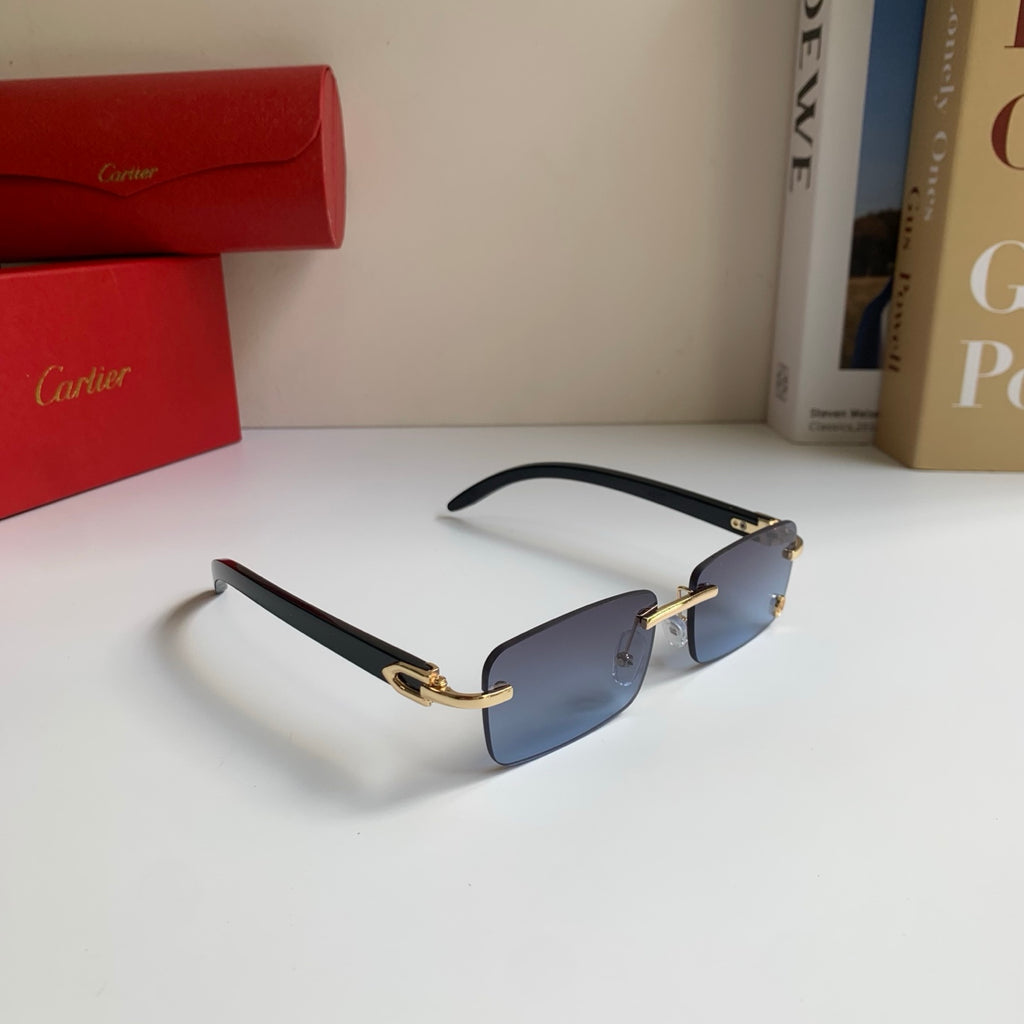 Cartier Fashion Silver Lens Sunglasses for Men & Women - 449470